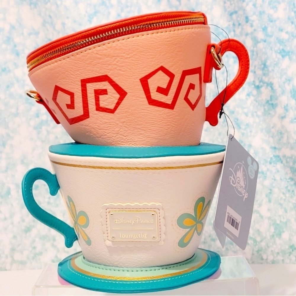 Loungefly Alice in Wonderland Teacups Crossbody - Picture 5 of 7
